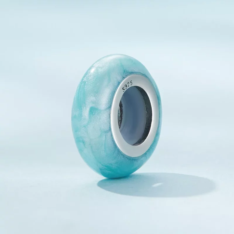 (imagen para) Charm de separador de sílice estilo Pandora - SCC1450-BGP - Ver 2