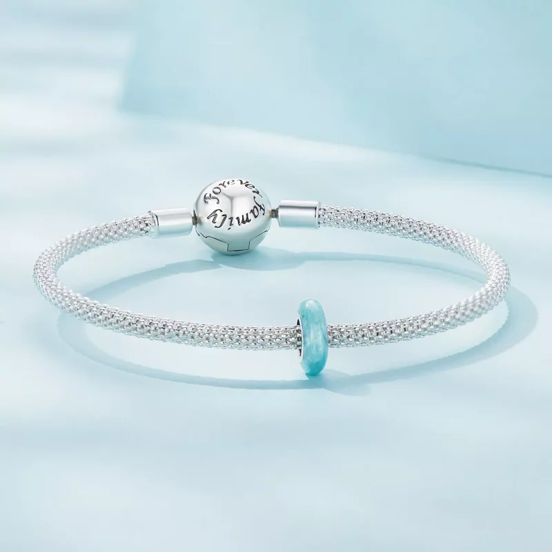 (imagen para) Charm de separador de sílice estilo Pandora - SCC1450-BGP - Ver 5
