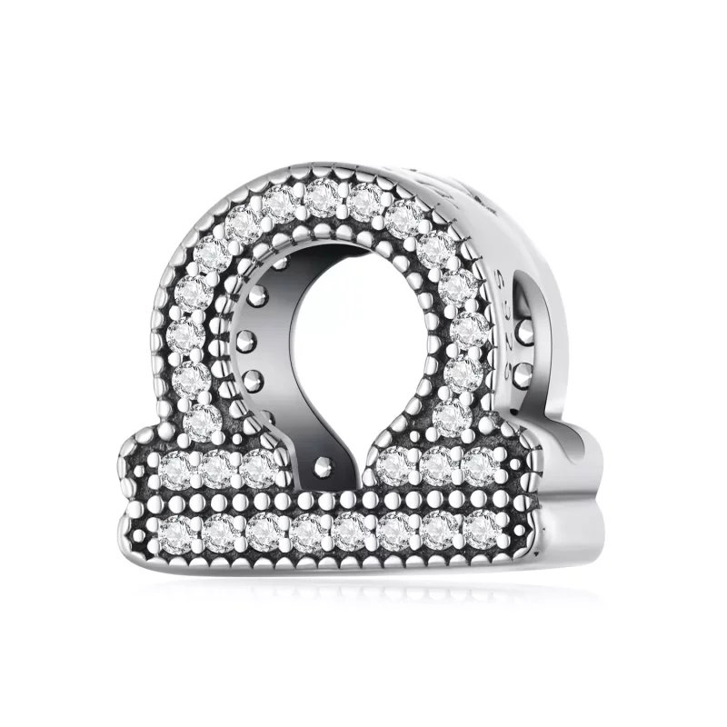 (imagen para) Charm del Zodiaco de la suerte estilo Pandora Libra - SCC2516-7