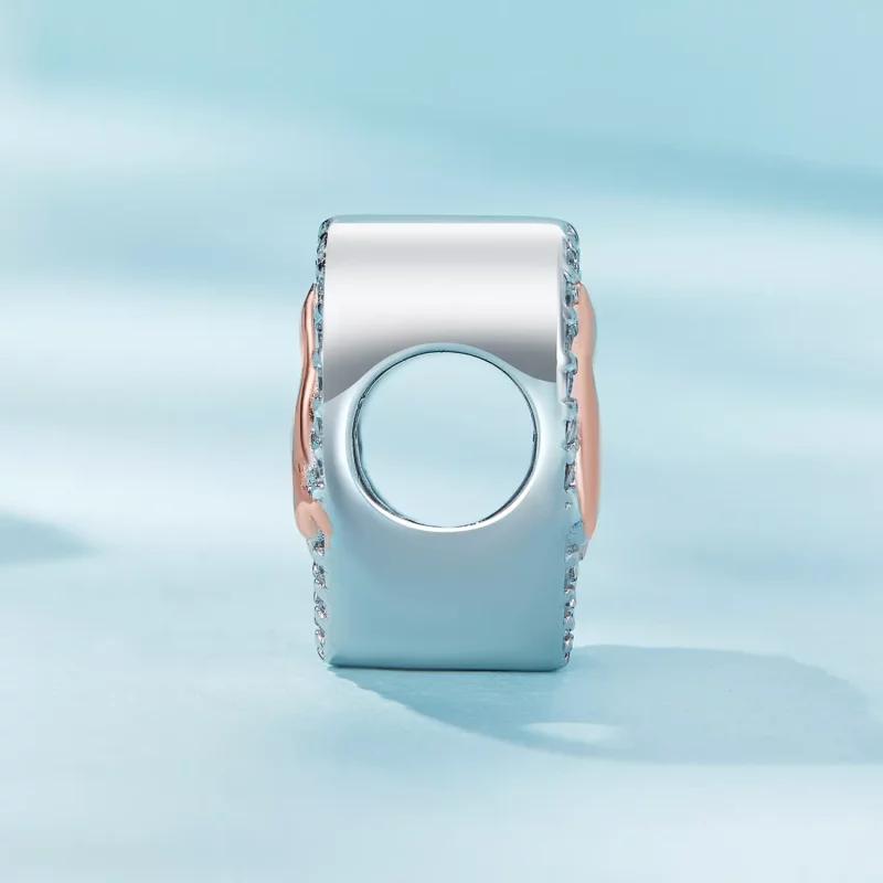 (imagen para) Charm estilo Pandora Besa al Gato - SCC2517 - Ver 3