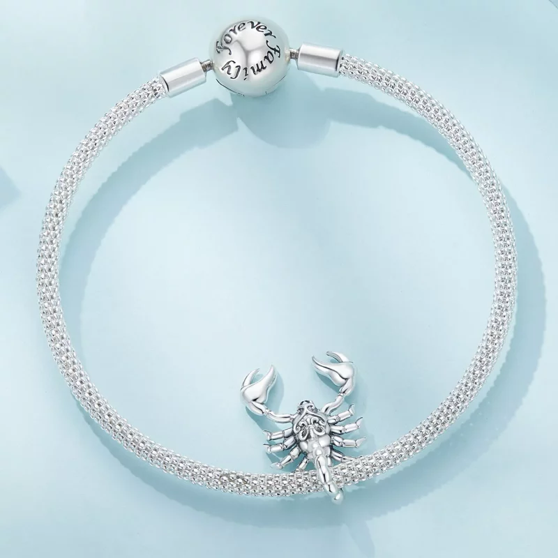 (imagen para) Charm estilo Pandora con escorpión - SCC2509 - Ver 5