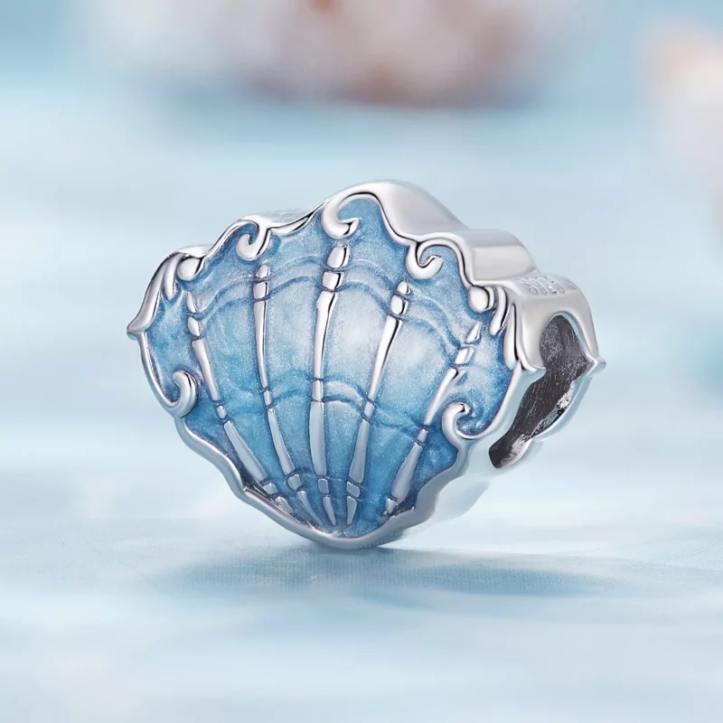 (imagen para) Charm estilo Pandora con forma de concha - SCC2507 - Ver 2