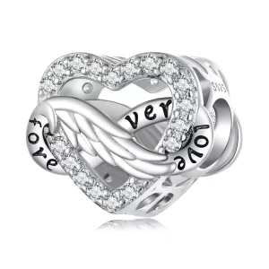 (imagen para) Charm estilo Pandora de Corazón Eterno - BSC853