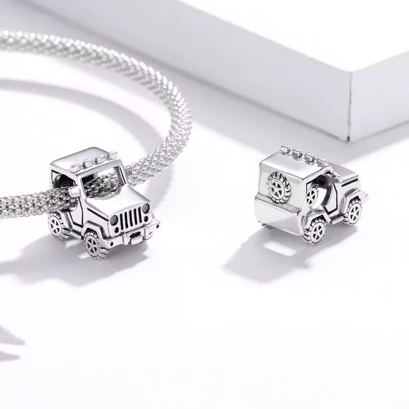 (imagen para) Charm estilo Pandora de Jeep - BSC382 - Ver 4