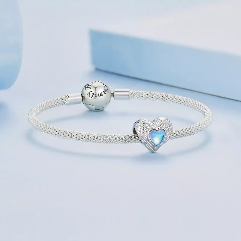 (imagen para) Charm estilo Pandora Guardián del Corazón - BSC867 - Ver 5