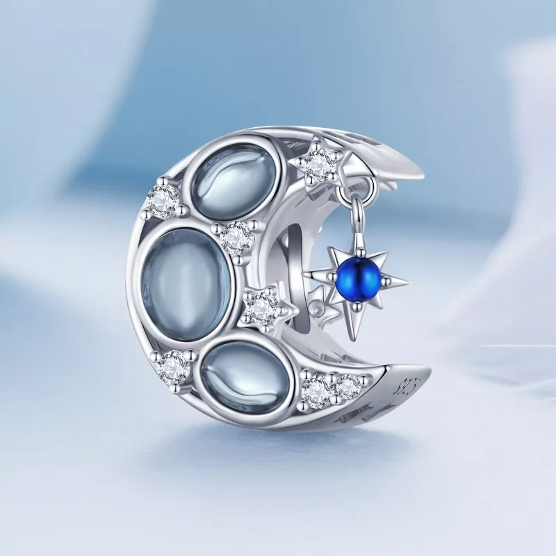 (imagen para) Charm Luna al estilo Pandora - BSC872 - Ver 2