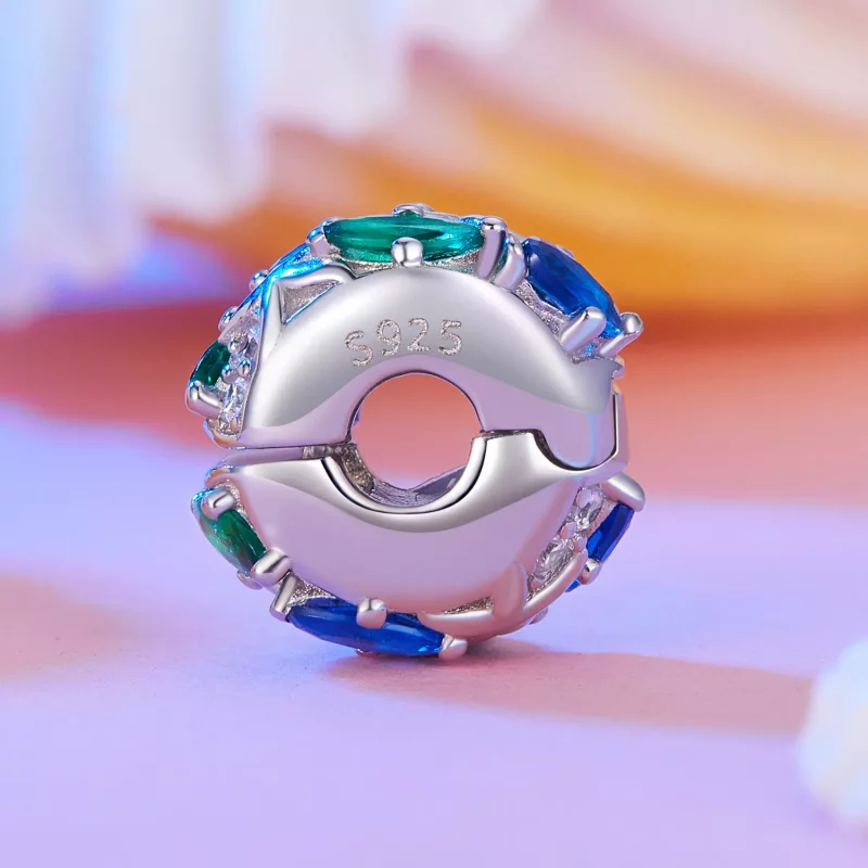 (imagen para) Clip de estilo Pandora con estrella de mar - BSC847 - Ver 3
