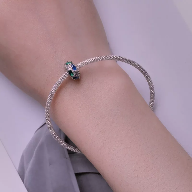 (imagen para) Clip de estilo Pandora con estrella de mar - BSC847 - Ver 6