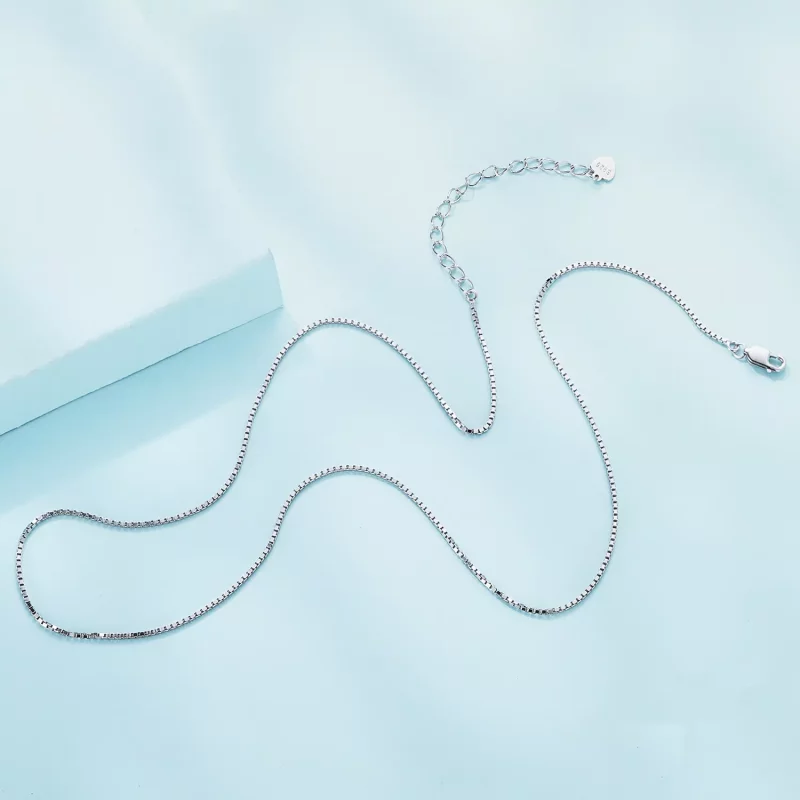 (imagen para) Collar de cadena básica estilo Pandora Boxchain 0.8 - SCA024 - Ver 3
