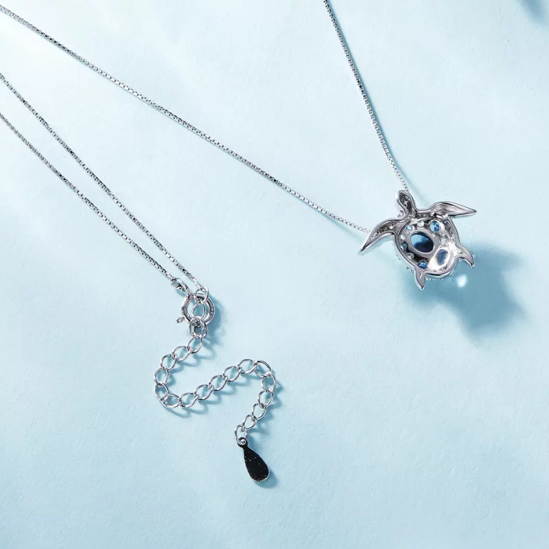 (imagen para) Collar estilo Pandora con tortuga marina - BSN331 - Ver 4