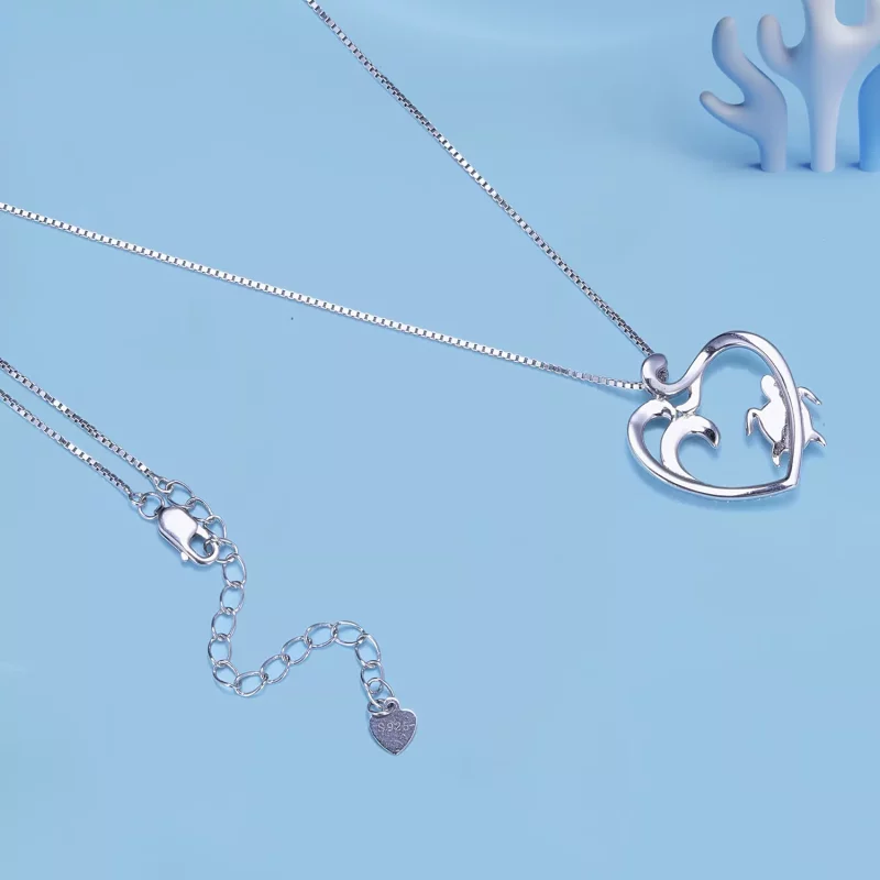 (imagen para) Collar estilo Pandora con tortuga marina - SCN499 - Ver 4