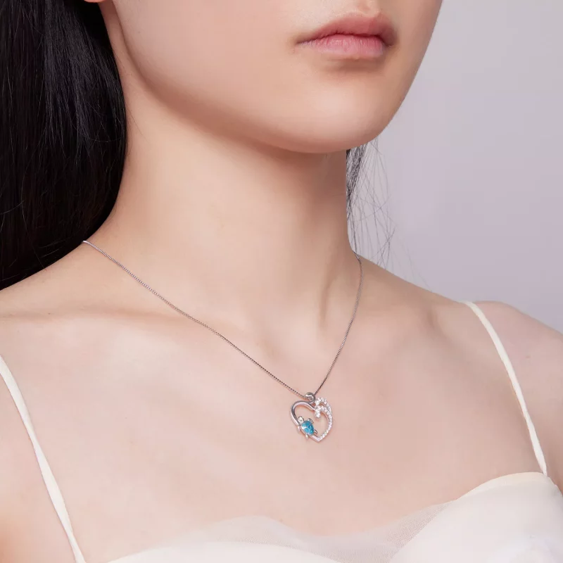 (imagen para) Collar estilo Pandora con tortuga marina - SCN499 - Ver 6