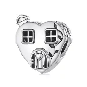 (imagen para) Encanto de casa en forma de corazón al estilo de Pandora - BSC871