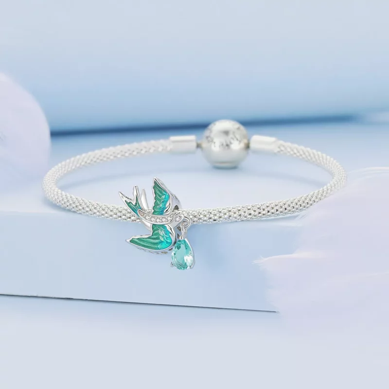 (imagen para) Encanto de golondrina estilo Pandora - BSC865 - Ver 3
