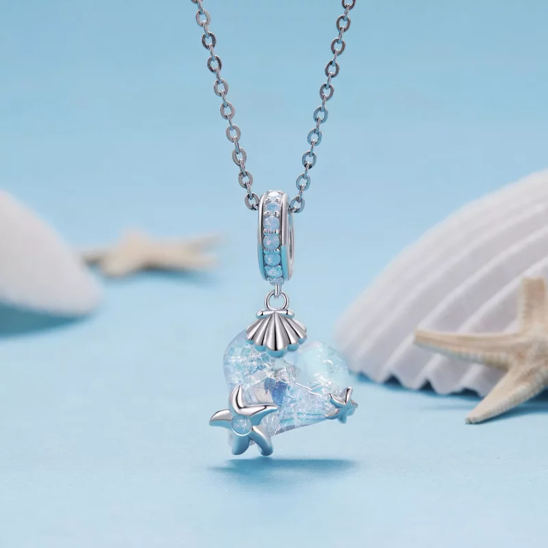 (imagen para) Estilo Pandora El Encanto Colgante del Mundo Submarino - BSC869 - Ver 2