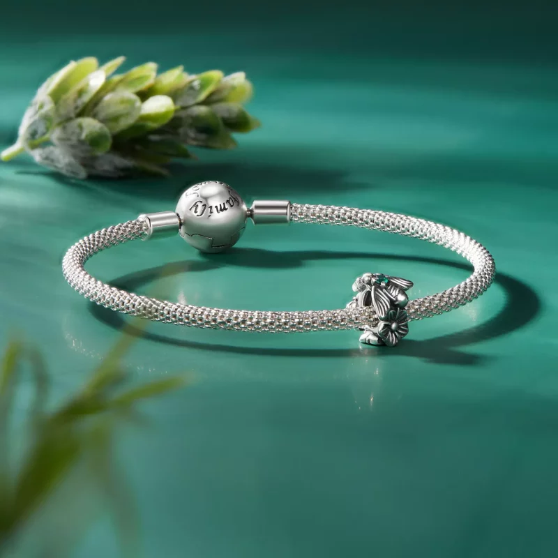 (imagen para) Pandora Estilo Abalorio Espaciador de Abeja de la Suerte - SCC2526 - Ver 5