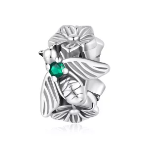 (imagen para) Pandora Estilo Abalorio Espaciador de Abeja de la Suerte - SCC2526