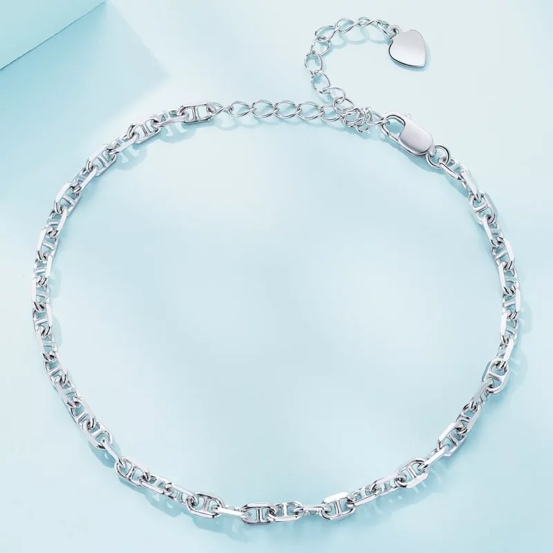 (imagen para) Pulsera base estilo Pandora de 3mm - SCB254 - Ver 2