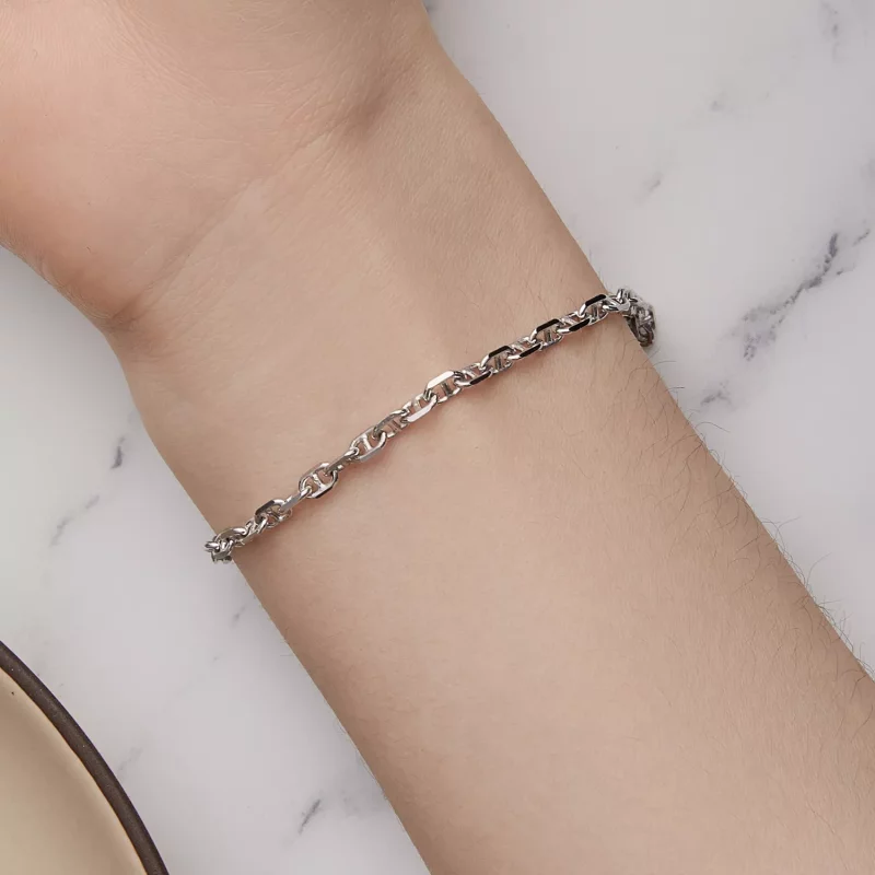 (imagen para) Pulsera base estilo Pandora de 3mm - SCB254 - Ver 6