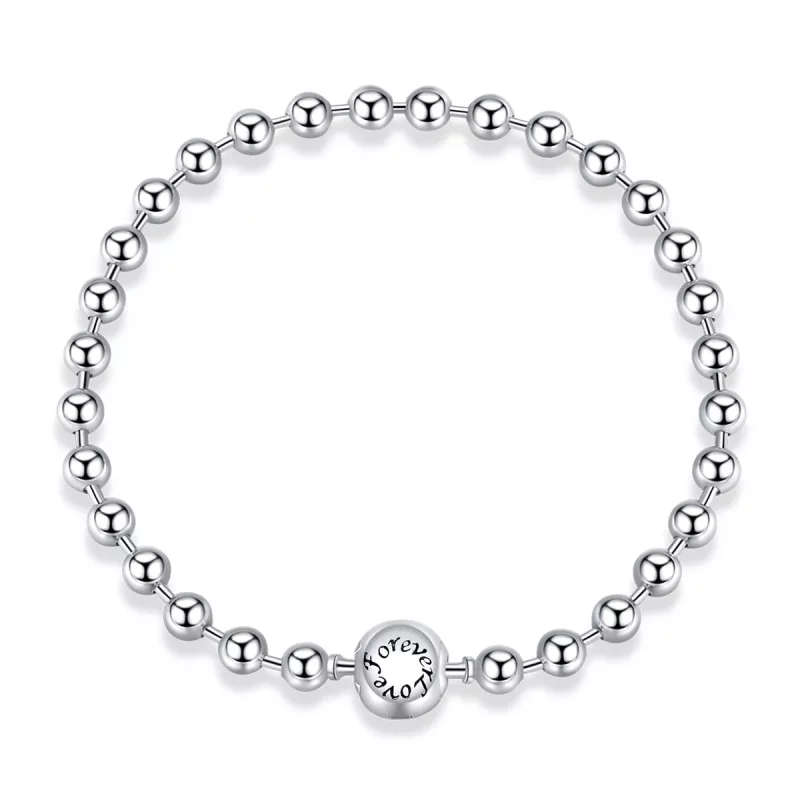 (imagen para) Pulsera de Bola de Plata de Estilo Pandora - SCB208