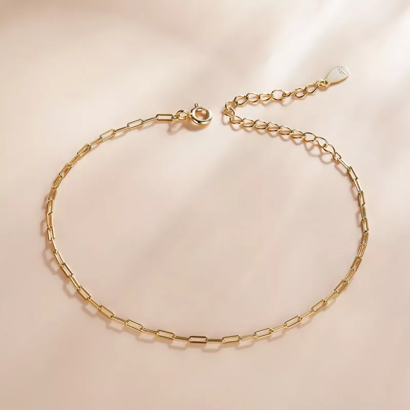 (imagen para) Pulsera de Cadena Básica de Estilo Pandora - SCB221-B - Ver 3