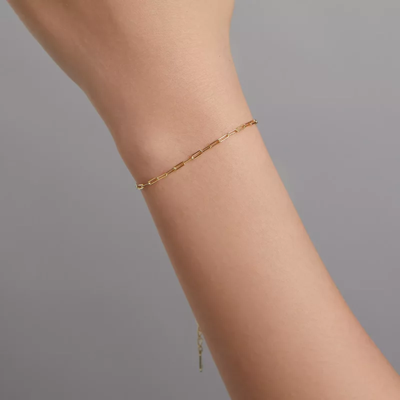 (imagen para) Pulsera de Cadena Básica de Estilo Pandora - SCB221-B - Ver 7