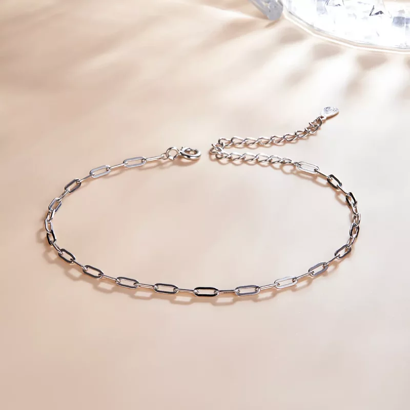 (imagen para) Pulsera de cadena básica estilo Pandora - SCB221-A - Ver 2