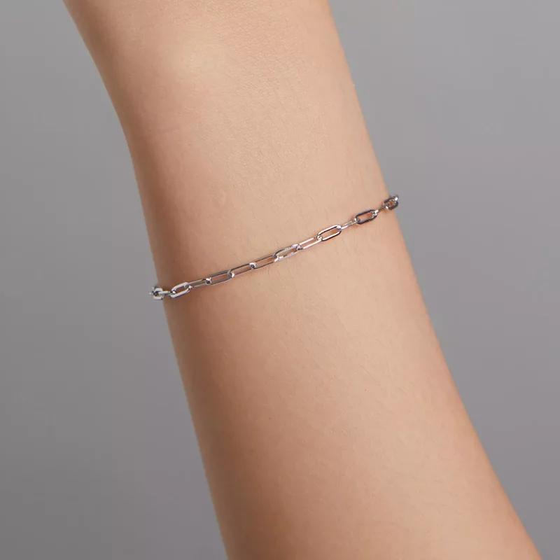 (imagen para) Pulsera de cadena básica estilo Pandora - SCB221-A - Ver 7