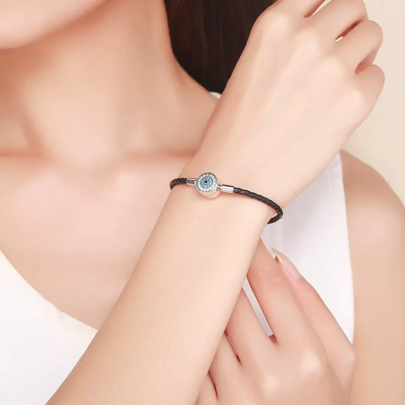 (imagen para) Pulsera de cuero estilo Pandora de Misterios Mágicos - SCB113 - Ver 5