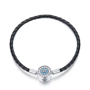 (imagen para) Pulsera de cuero estilo Pandora de Misterios Mágicos - SCB113