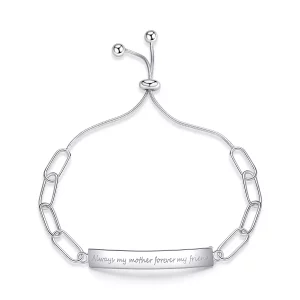 (imagen para) Pulsera de estilo Pandora agradecida - BSB060
