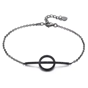 (imagen para) Pulsera de estilo Pandora con geometría simple - VSB011