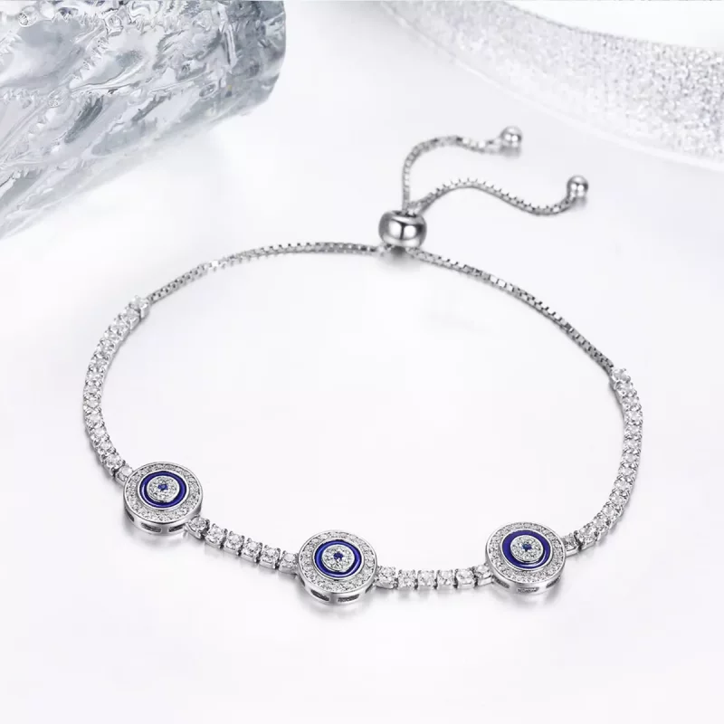 (imagen para) Pulsera estilo Pandora de plata con guardianes - SCB002 - Ver 6