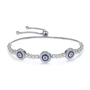 (imagen para) Pulsera estilo Pandora de plata con guardianes - SCB002
