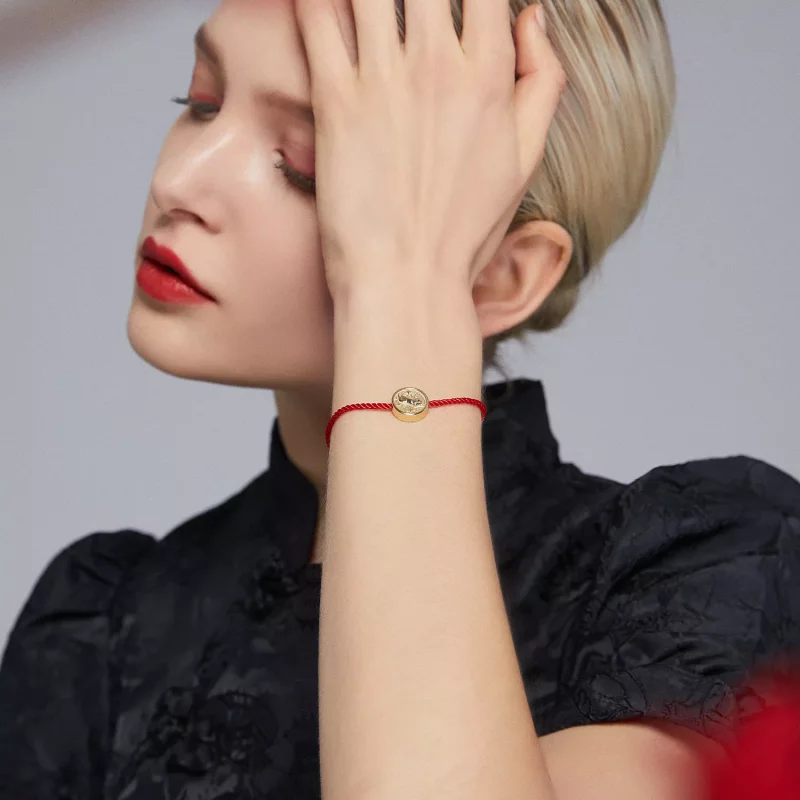 (imagen para) Pulsera estilo Pandora del signo de Tauro - BSB072 - Ver 4