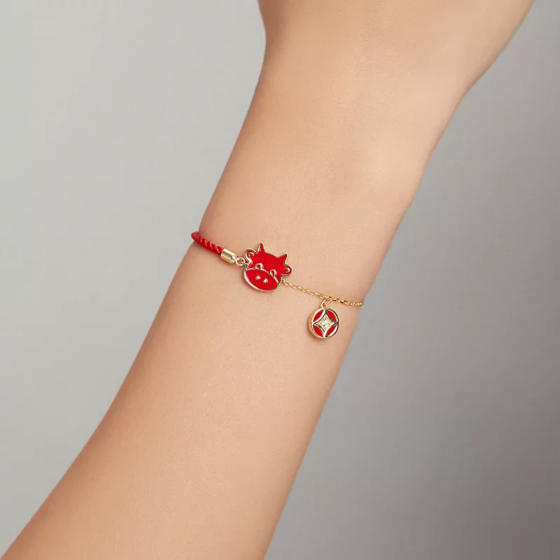 (imagen para) Pulsera estilo Pandora del signo de Tauro - SCB207 - Ver 7