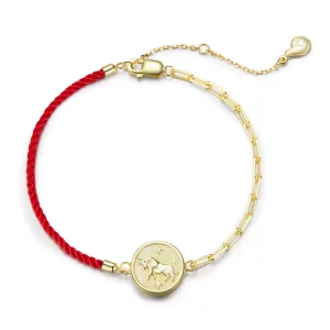 (imagen para) Pulsera estilo Pandora del signo Tauro - BSB075