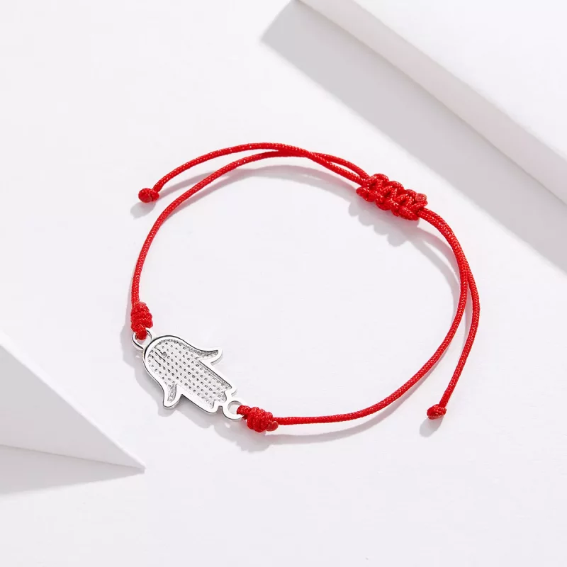 (imagen para) Pulsera estilo Pandora Mano de Fátima - YMX002 - Ver 4