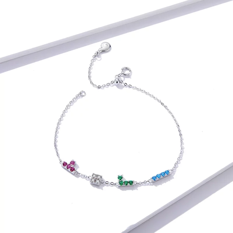 (imagen para) Pulsera estilo Tetris Pandora - BSB040 - Ver 2