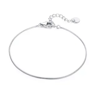 Pulsera de Cadena de Serpiente de Plata Estilo Pandora - SCB153 (imagen para) Pulsera de Cadena de Serpiente de Plata Estilo Pandora - SCB153