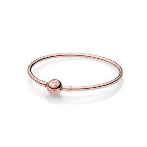 (imagen para) Pulsera Moments r&iacute;dida en PANDORA Rose para charms