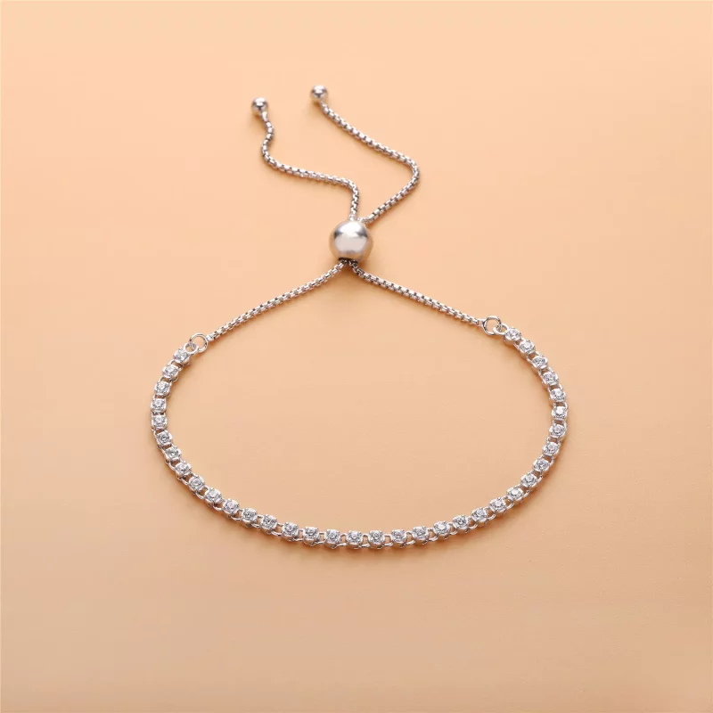 (imagen para) Pulsera en plata de ley Hilo Luminoso Multicolor - PANDORA - Ver 3