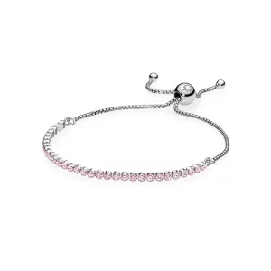 Pulsera Hilo Luminoso Rosa - PANDORA (imagen para) Pulsera Hilo Luminoso Rosa - PANDORA