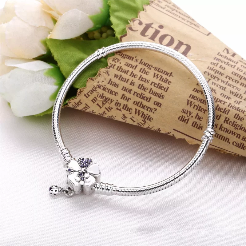 (imagen para) Pulsera Moments en plata de ley Campo de Flores Silvestres para charms - PANDORA - Ver 3