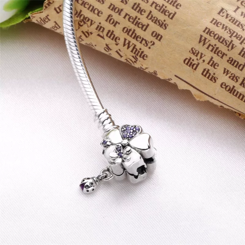 (imagen para) Pulsera Moments en plata de ley Campo de Flores Silvestres para charms - PANDORA - Ver 4