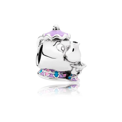 Charm en plata de ley Sra. Potts & Chip - PANDORA