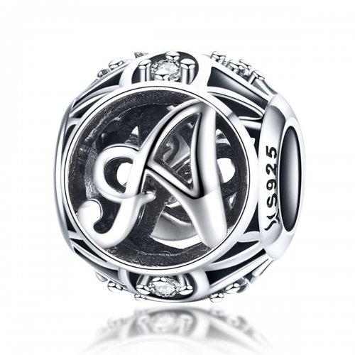 Charm estilo Pandora letra-A - SCC738-A