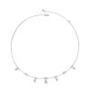 Estilo Pandora Collar de Borlas Brillantes - BSN360