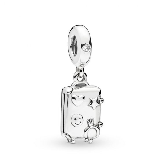 Charm Colgante PANDORA en plata de ley Maleta - 797887EN160 - Haga click en la imagen para cerrar