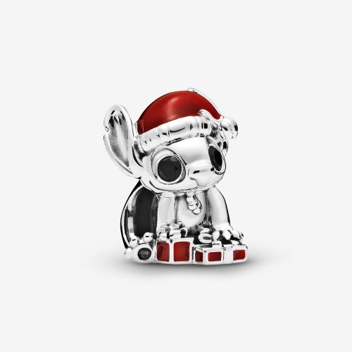 PANDORA Disney Charm de Navidad de Stitch - 798452C01